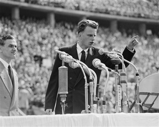 1954: Billy Graham